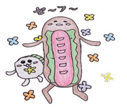 hot dog  Yoshimune. sticker #3802261