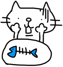 mimico cat sticker #3802385