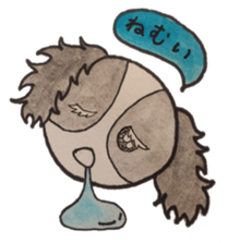 He is energetic today too. sticker #3802469