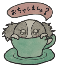 He is energetic today too. sticker #3802480