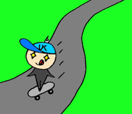 umasow boy sticker #3802564