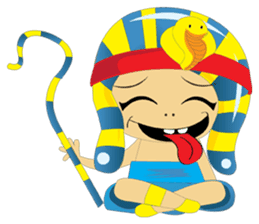 The Young Pharaohs sticker #3802600