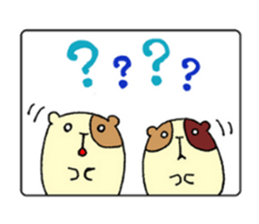 Home of guinea pig. sticker #3802688