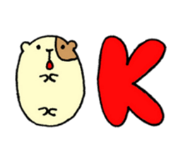 Home of guinea pig. sticker #3802690