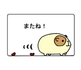 Home of guinea pig. sticker #3802717