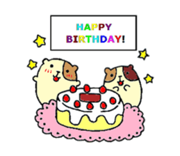 Home of guinea pig. sticker #3802725