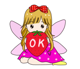 Strawberry of the country Fairy 2 sticker #3803462