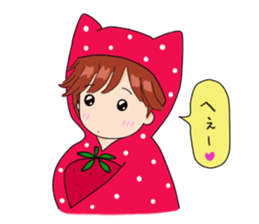 Strawberry of the country Fairy 2 sticker #3803465