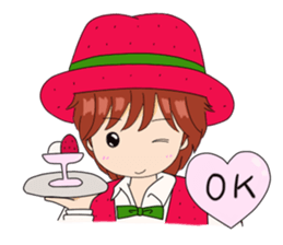 Strawberry of the country Fairy 2 sticker #3803471