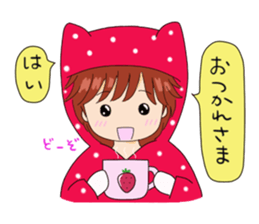 Strawberry of the country Fairy 2 sticker #3803486