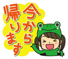 Mother and daughter Daughter version sticker #3803514