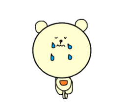 Balloon bear "fuwakuma" sticker #3803934
