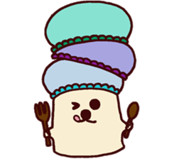 Baby Macaron sticker #3804491