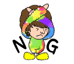 Colorful Little People sticker #3804568