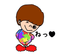 Colorful Little People sticker #3804571