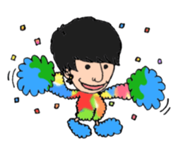 Colorful Little People sticker #3804583