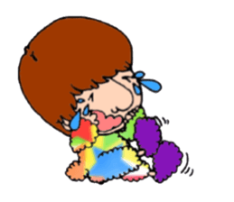 Colorful Little People sticker #3804586