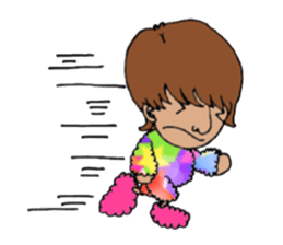 Colorful Little People sticker #3804587
