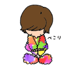 Colorful Little People sticker #3804589