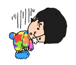 Colorful Little People sticker #3804590