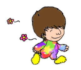 Colorful Little People sticker #3804596