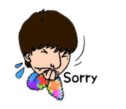 Colorful Little People sticker #3804598