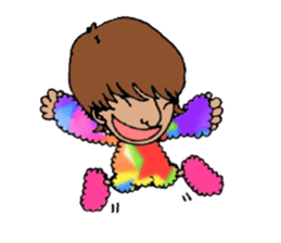 Colorful Little People sticker #3804601