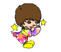 Colorful Little People sticker #3804602