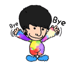 Colorful Little People sticker #3804603