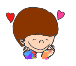 Colorful Little People sticker #3804605