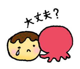 Takoyaki & Octopus sticker #3804698