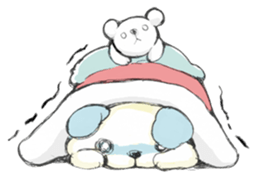 Bear and Teddy bear sticker #3804772