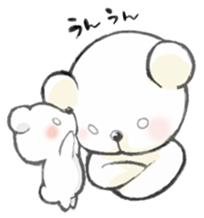 Bear and Teddy bear sticker #3804773