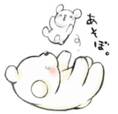 Bear and Teddy bear sticker #3804776