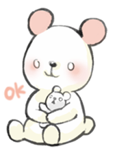 Bear and Teddy bear sticker #3804780