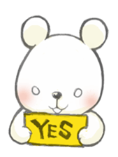 Bear and Teddy bear sticker #3804792