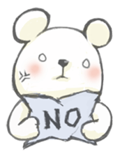 Bear and Teddy bear sticker #3804793