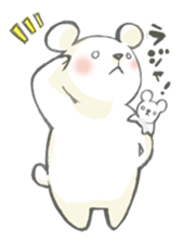 Bear and Teddy bear sticker #3804796
