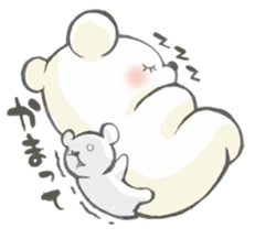 Bear and Teddy bear sticker #3804802
