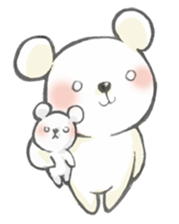 Bear and Teddy bear sticker #3804804