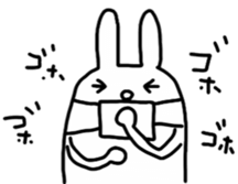 Rabbit to show of hands. sticker #3805125