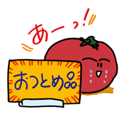 TOMATO-chan often laughs. sticker #3805667