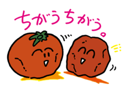 TOMATO-chan often laughs. sticker #3805678