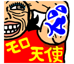 okinawa funny face manga 07 sticker #3805737