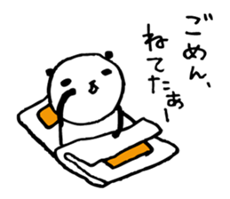 Every day of a panda26 sticker #3805844