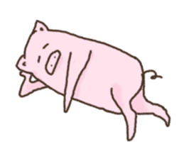 wonderful pig sticker #3806020