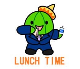 Work of david of the cactus* sticker #3806088