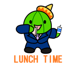 Work of david of the cactus* sticker #3806088