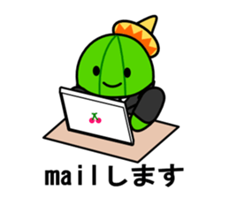 Work of david of the cactus* sticker #3806110