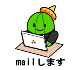 Work of david of the cactus* sticker #3806110